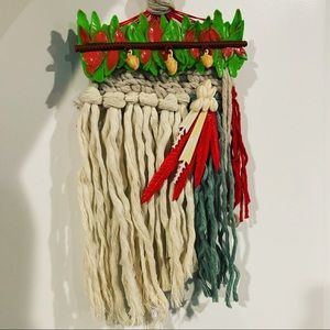 Moana inspired macrame wall hanging